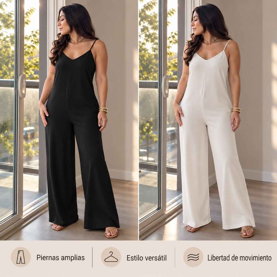Enterizo Relax: Fresca, divina y lista en 1 minuto.