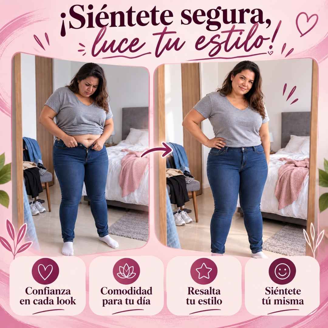 Braga alta moldeadora plus size-Aplana el abdomen sin faja que apriete