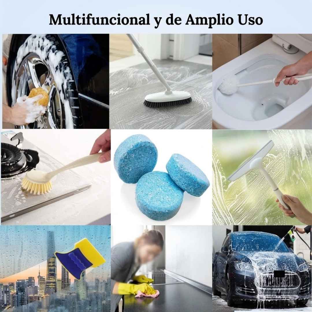 Pastillas Limpiaparabrisas x12: Visión Clara al Instante