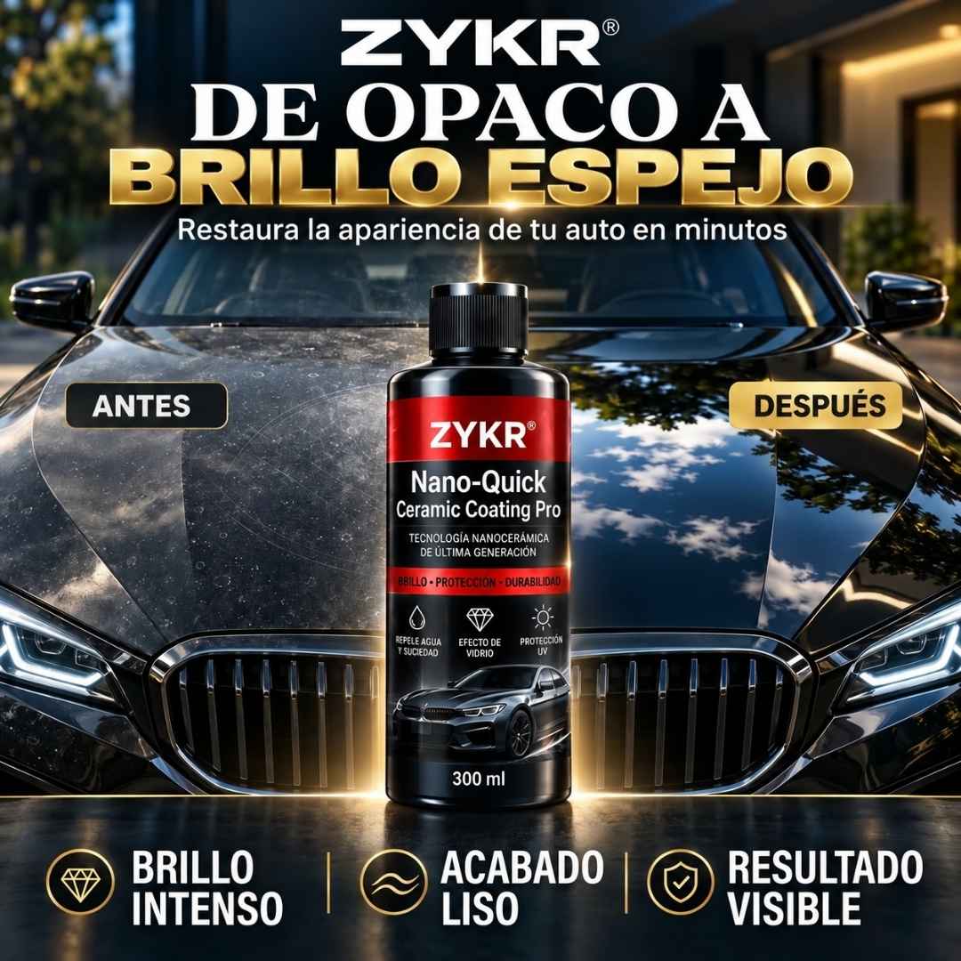 Brillo de concesionario y protección total en 5 minutos.