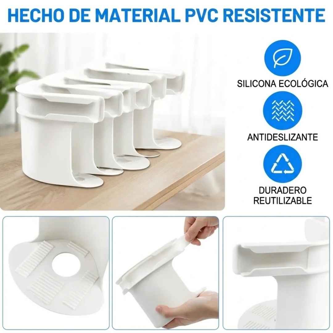 Paquete de 4 Agarraderas para Sábanas: Tu cama siempre templadita y sin arrugas, sin hacer fuerza.