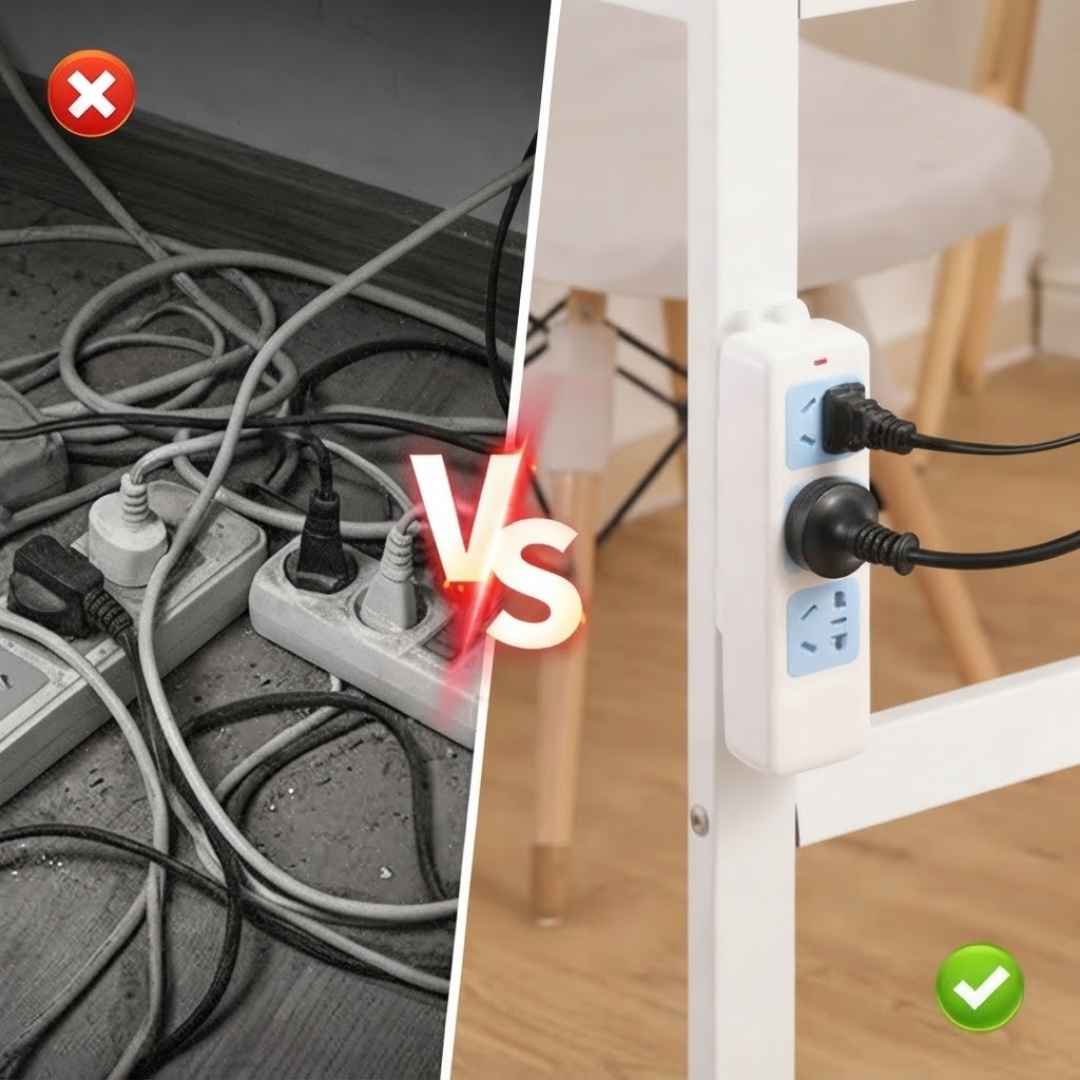 Soporte Adhesivo Sin Perforar: ¡Ordene su casa en 10 segundos sin romper paredes!