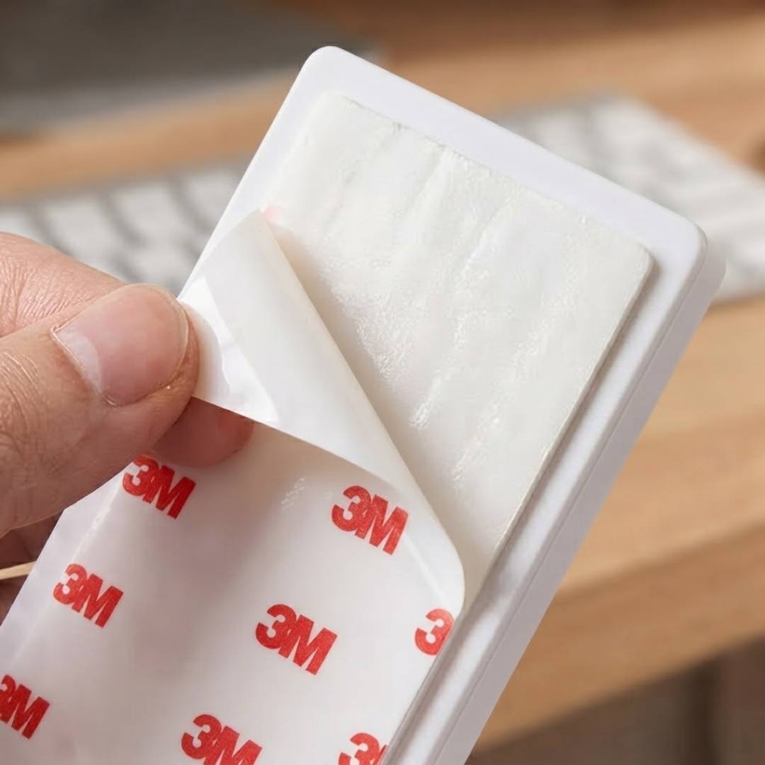 Soporte Adhesivo Sin Perforar: ¡Ordene su casa en 10 segundos sin romper paredes!