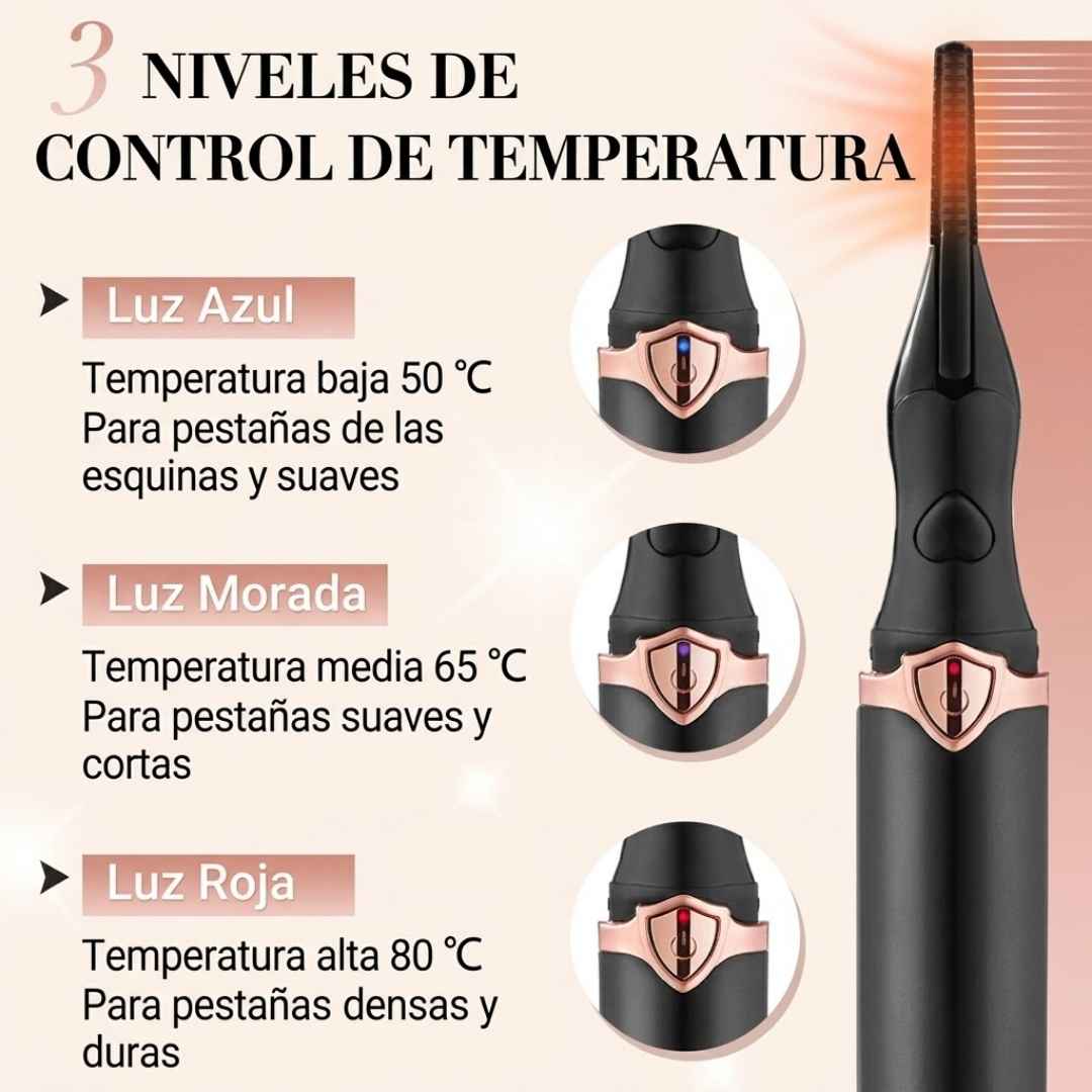RizaLash® Pestañas perfectas en segundos-Rizo natural y duradero, uso rápido diario que mejora la mirada en minutos