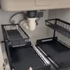 Organizador de Cocina Deslizable 2 Niveles- Multiplica tu Espacio sin Taladrar