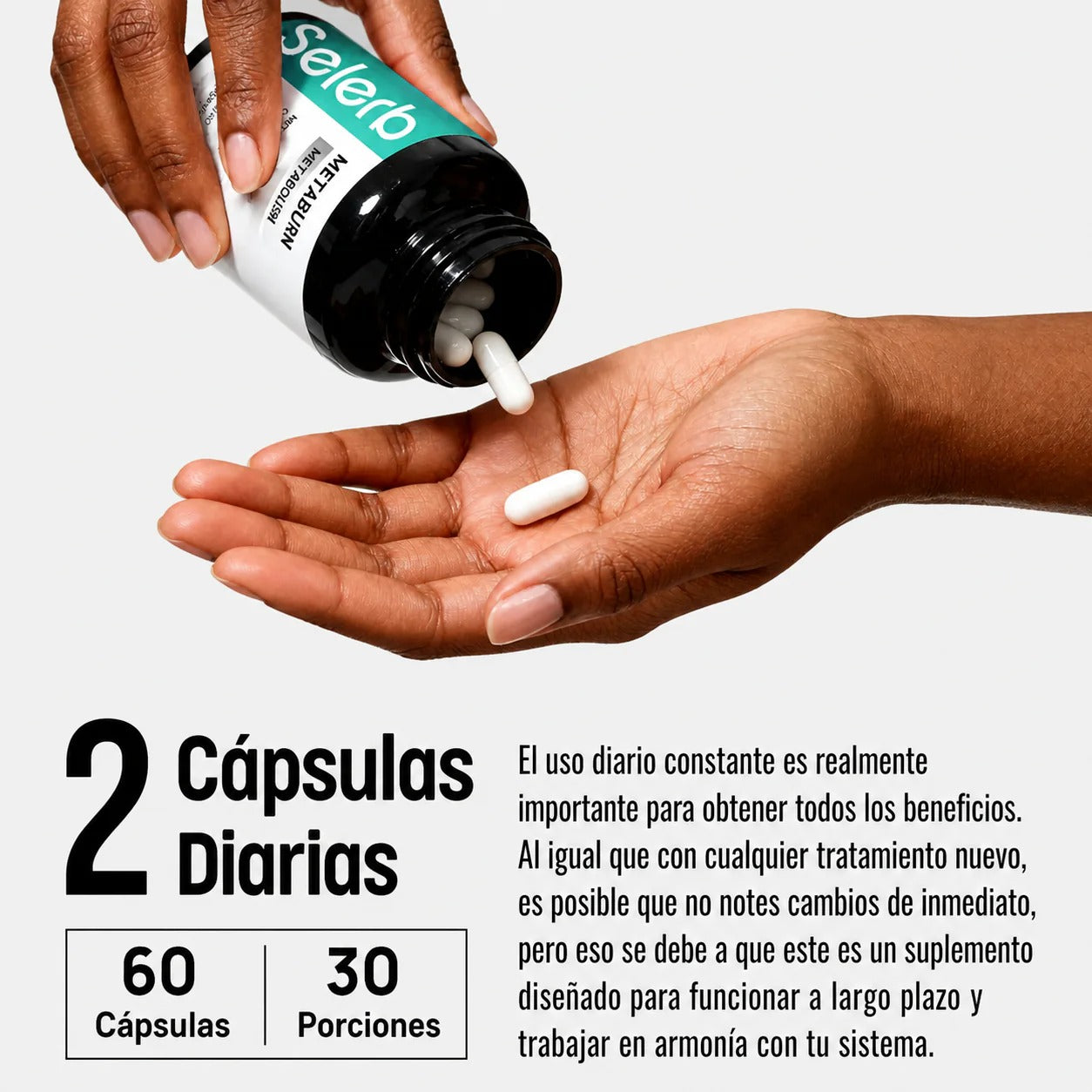 SELERB METABURN: Deja de pelear con la comida todo el día. Recupera el control de tu apetito