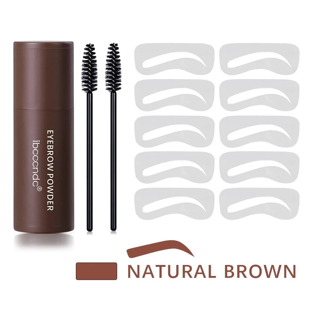 BrowLuxe™ | Sello de Cejas Profesional con Cojín y X10 Plantillas