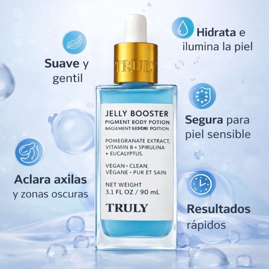 TRULY JELLY BOOSTER: ILUMINA TU PIEL, ELEVA TU SEGURIDAD