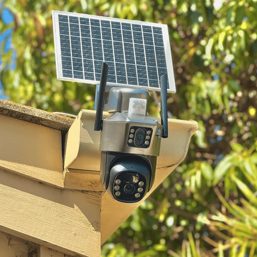 Cámara 360 Panel Solar - Protección sin Electricidad para Tu Hogar