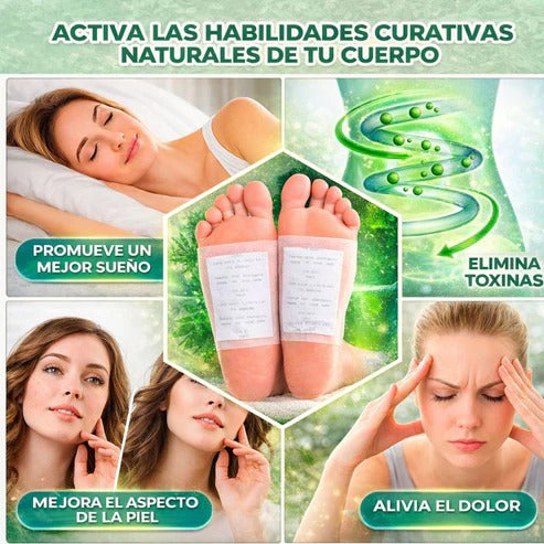 Parches Herbales de Bambú X20 - Descansa y Recupera Mientras Duermes