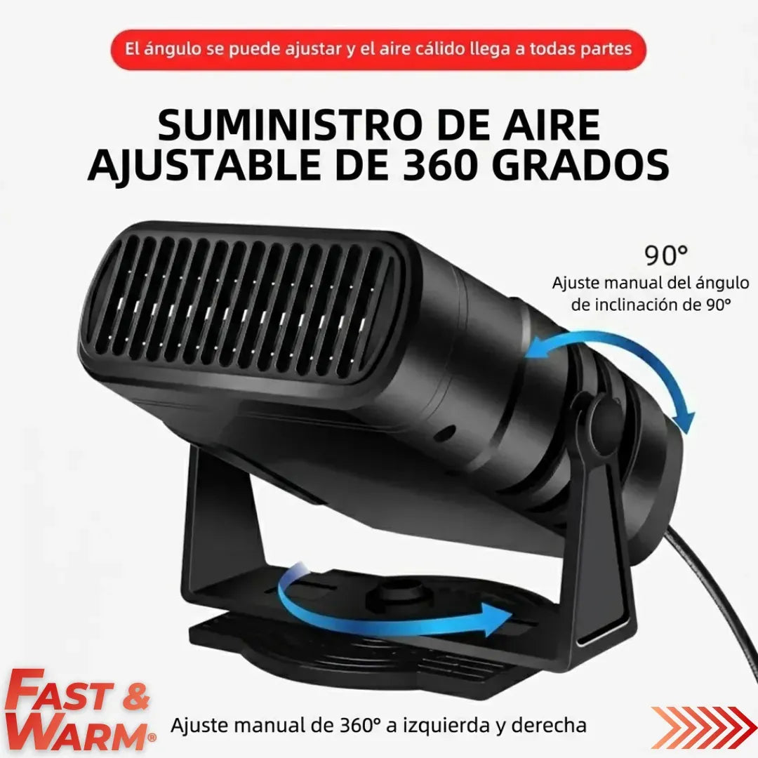Calefactor Desempañante Fast Warm™-Visibilidad más clara y conducción más cómoda